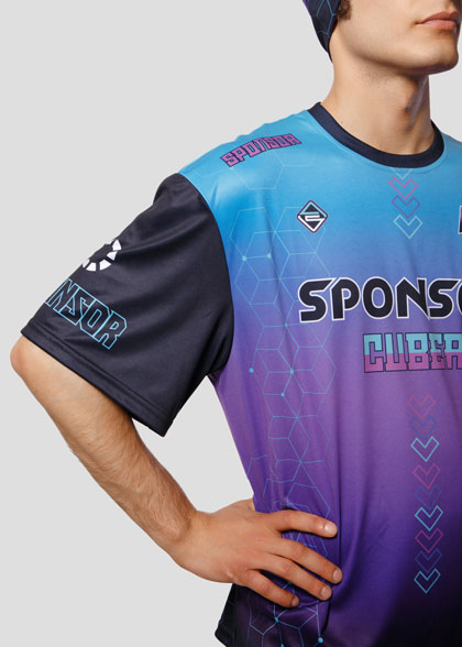 Мужская футболка оверсайз для киберспорта CYB-M-T-003