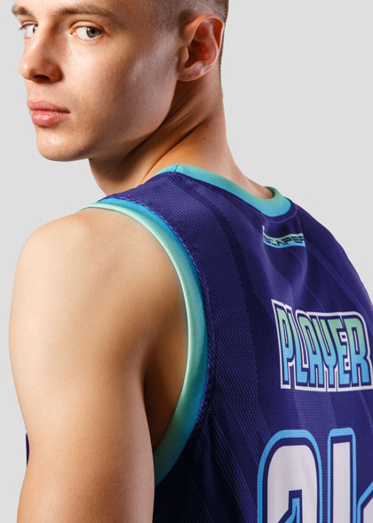 Мужская баскетбольная майка с лампасом BSK-A13.1-SUBL