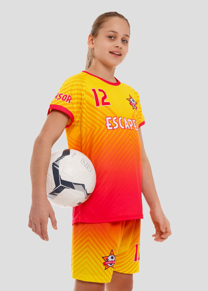 Детская футбольная форма для девочек FUT-K11-SUBL