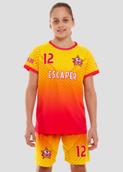 Детская футбольная форма для девочек FUT-K11-SUBL