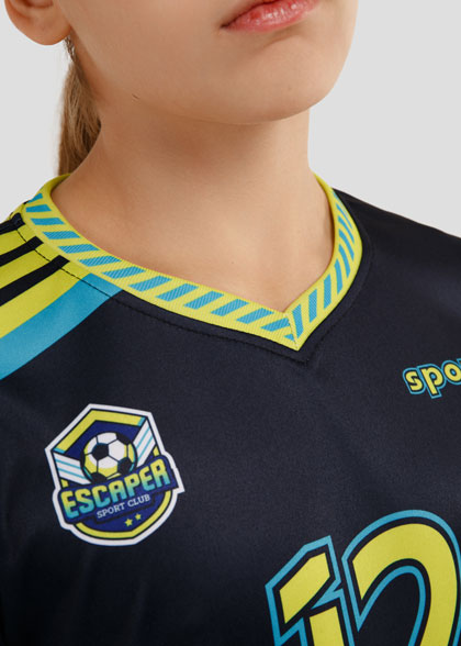 Детская футбольная форма для девочек FUT-K12-SUBL