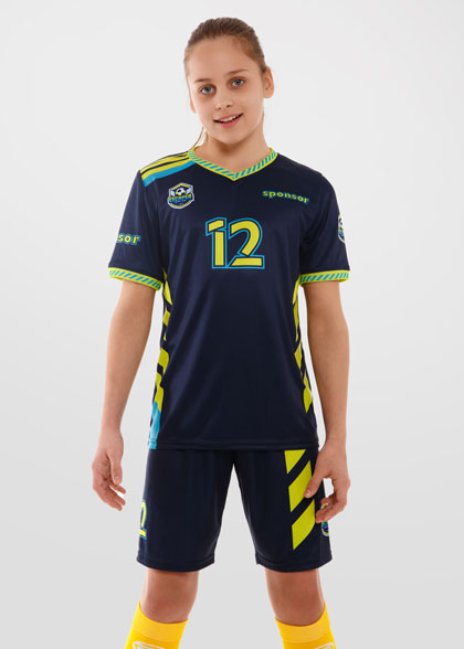 Детская футбольная форма для девочек FUT-K12-SUBL